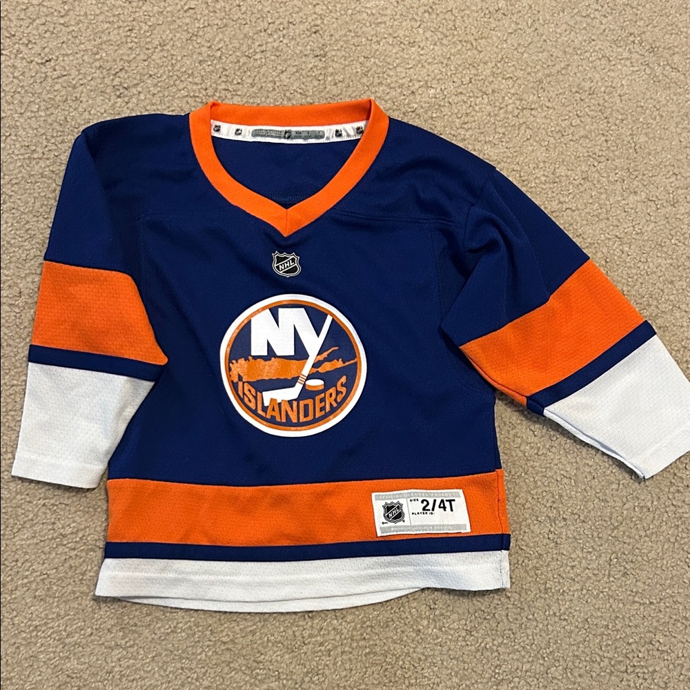 NHL NY Islanders Youth Blue and Orange Jersey